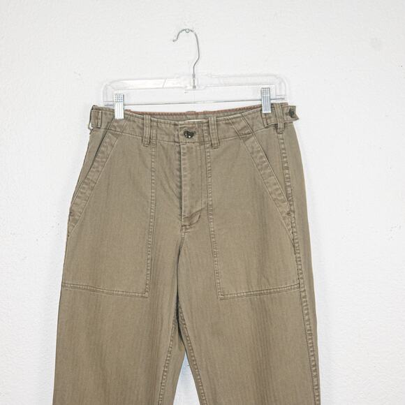 Alex Mill Field Pants in Herringbone Vintage Olive size 29 - Picture 11 of 11